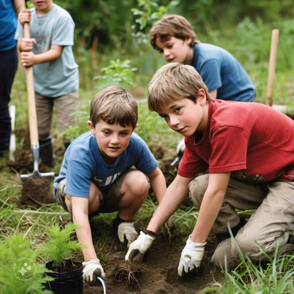 This story is related to value of greenery for a humane being in this earth.