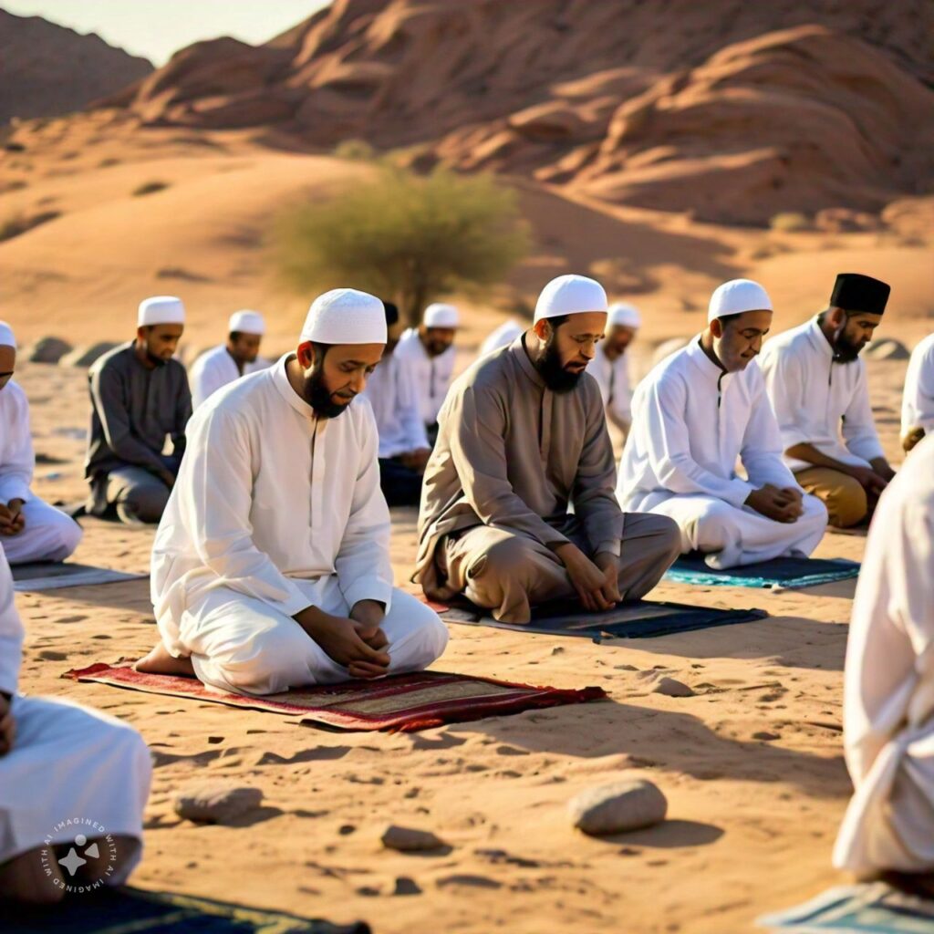 The story is about a man who perform a hajj after so many difficulties. The difficulties in this makes man faith more powerful