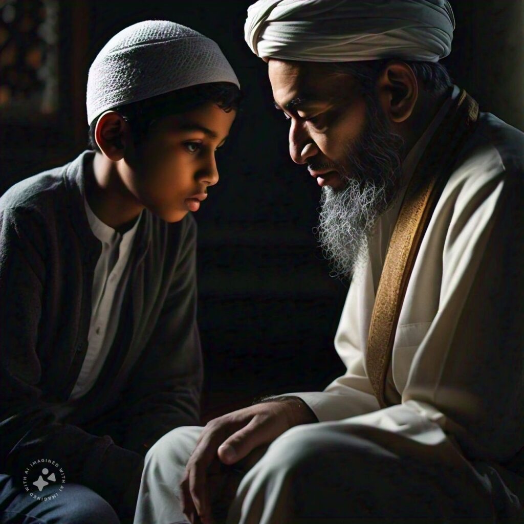 The story is about a muslim boy who don,t pray regular. So one day he get his lesson in dream .prayer