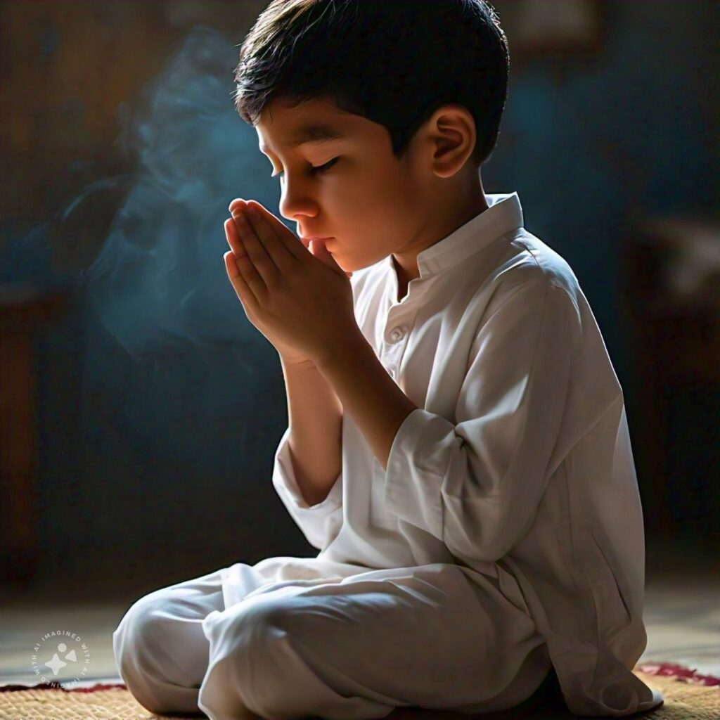 The story is about a muslim boy who don,t pray regular. So one day he get his lesson in dream .prayer