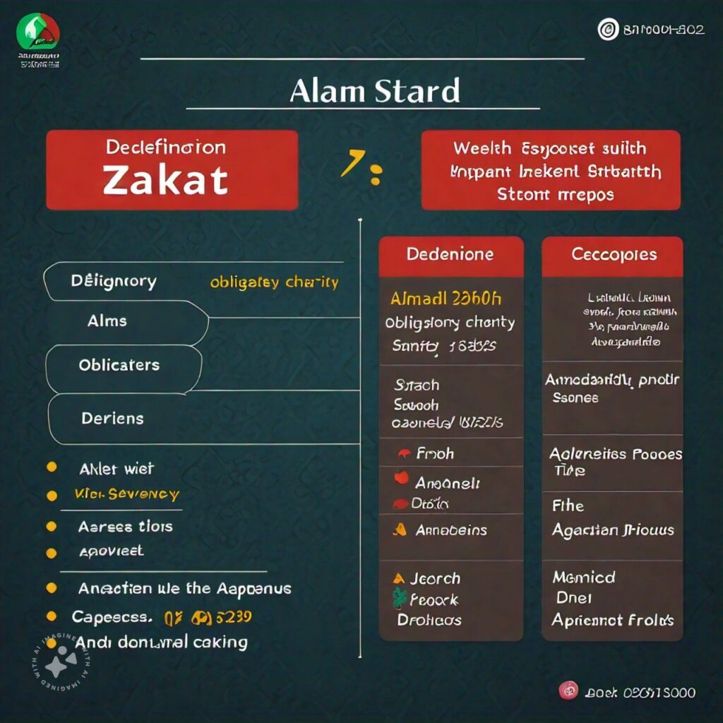 The story will tell you about the importance of zaqat . Zaqat is basic pillar of islam and its ratio is 2.5% from all money.